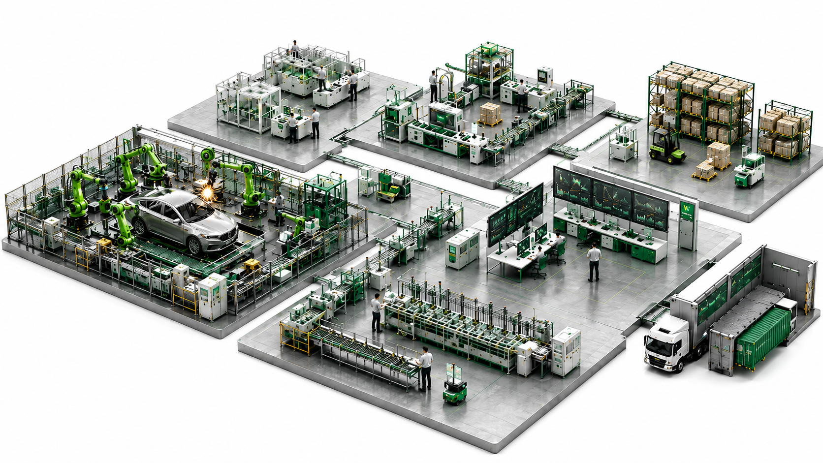 Renbo industrial automation system illustration